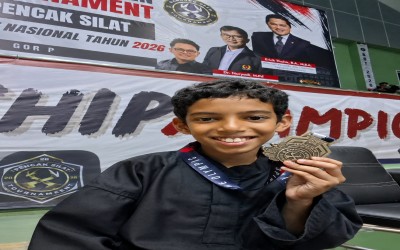 Prestasi Gemilang: Izzat Fauzi Lahji Raih Medali Emas di Bandung Open Tournament Tingkat Nasional 2026